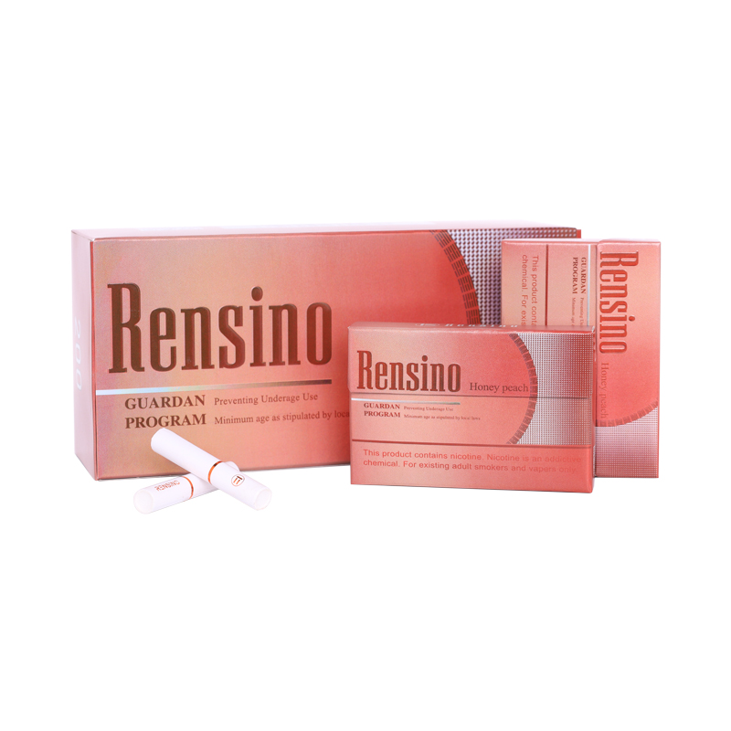 Rensino Heat Not Burn Herbal Sticks Honey Peach