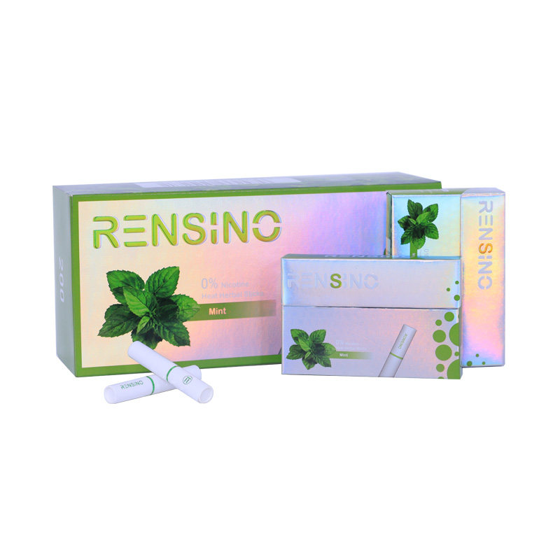 Rensino Heat Not Burn 0% Nicotine Herbal Sticks Mint
